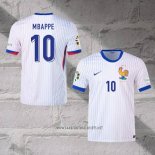 France Player Mbappe Away Shirt 2024