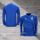 Italy Home Shirt Long Sleeve 2023-2024