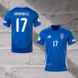 Italy Player Immobile Home Shirt 2024-2025