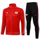 Jacket Tracksuit Manchester United Kid 2025-2026 Red