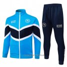 Jacket Tracksuit Napoli Kid 2025-2026 Blue Black