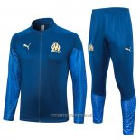 Jacket Tracksuit Olympique Marseille 2023-2024 Blue Oscuro