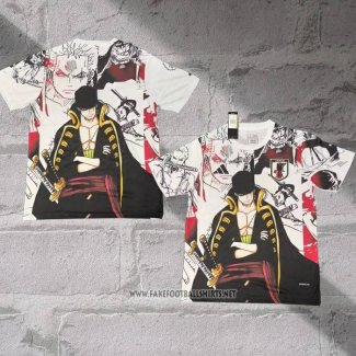 Japan Anime ONE PIECE Shirt 2025-2026 White Thailand