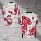 Japan Dragon Shirt 2025-2026 White Red Thailand