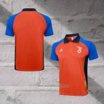 Juventus Shirt Polo 2024-2025 Orange