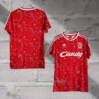 Liverpool Home Retro Shirt 89-91