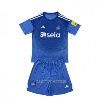 Newcastle United Goalkeeper Shirt Kid 2025-2026 Blue