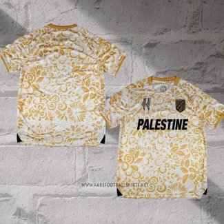 Palestina Special Shirt 2025-2026 Yellow Thailand
