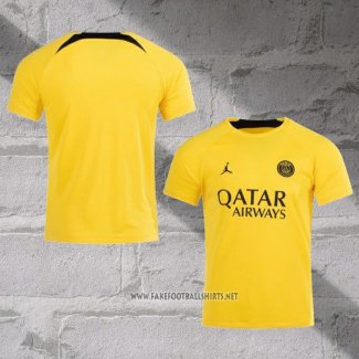 Paris Saint-Germain Shirt Pre-Match 2023 Yellow