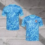 Portugal Goalkeeper Shirt 2024 Blue