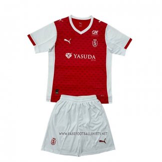 Stade de Reims Home Shirt Kid 2025-2026