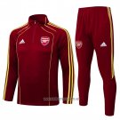 Sweatshirt Tracksuit Arsenal Kid 2025-2026 Red Yellow