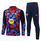 Sweatshirt Tracksuit Barcelona Kid 2026-2027 Blue Red