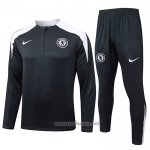 Sweatshirt Tracksuit Chelsea 2025-2026 Black