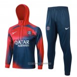 Sweatshirt Tracksuit Paris Saint-Germain Kid 2023-2024 Red and Blue