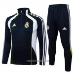 Sweatshirt Tracksuit Real Madrid Kid 2025-2026 Black White