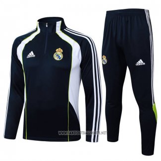 Sweatshirt Tracksuit Real Madrid Kid 2025-2026 Black White