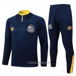 Sweatshirt Tracksuit Santos Kid 2025-2026 Blue
