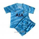 Tottenham Hotspur Goalkeeper Shirt Kid 2023-2024 Blue