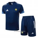 Tracksuit Al Nassr Short Sleeve 2025-2026 Blue - Shorts