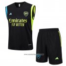 Tracksuit Arsenal Without Sleeves 2023-2024 Black