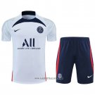 Tracksuit Paris Saint-Germain Short Sleeve 2022-2023 White - Shorts
