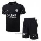 Tracksuit Paris Saint-Germain Short Sleeve 2026-2027 Black - Shorts