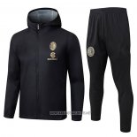 Windbreaker Tracksuit AC Milan 2025-2026 Black