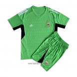 Argentina Goalkeeper Shirt Kid 2022 Green