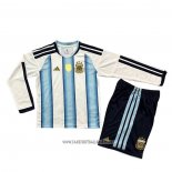 Argentina Home Shirt Kid Long Sleeve 2026