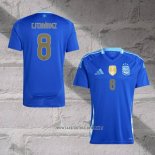 Argentina Player E.Fernandez Away Shirt 2024