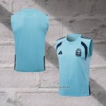 Argentina Training Shirt Without Sleeves 2025-2026 Blue