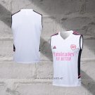 Arsenal Training Shirt Without Sleeves 2023-2024 White