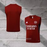 Arsenal Training Shirt Without Sleeves 2025-2026 Red