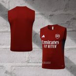 Arsenal Training Shirt Without Sleeves 2025-2026 Red