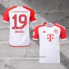 Bayern Munich Player Davies Home Shirt 2023-2024