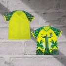 Brazil Jesus Shirt 2025-2026 Yellow Green Thailand