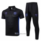 Conjunto Polo Barcelona 2025-2026 Black