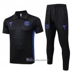 Conjunto Polo Barcelona 2025-2026 Black