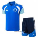 Conjunto Polo Cruzeiro 2026-2027 Blue