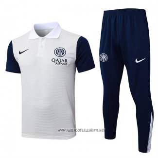 Conjunto Polo Inter Milan 2025-2026 White
