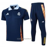 Conjunto Polo Real Madrid 2024-2025 Blue