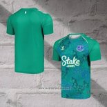 Everton Shamrock Shirt Pre-Match 2024 Green