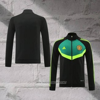 Jacket Manchester United 2024-2025 Black and Green