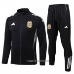 Jacket Tracksuit Argentina Kid 2025-2026 Black