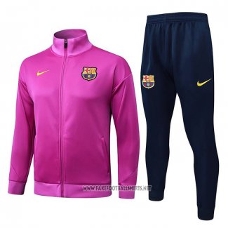 Jacket Tracksuit Barcelona Kid 2025-2026 Purpura