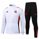 Jacket Tracksuit Bayern Munich Kid 2025-2026 White 20