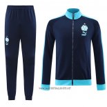 Jacket Tracksuit Olympique Marseille 2023-2024 Blue Oscuro