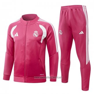 Jacket Tracksuit Real Madrid Kid 2026-2027 Rosa