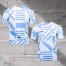 Manchester City Shirt Pre-Match 2022 Blue and White
